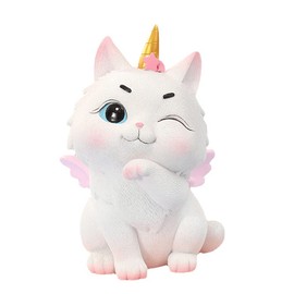 Unicorn Kitty Coin Piggy Bank Unicorn Cat Money Saving Box Nursery Decor