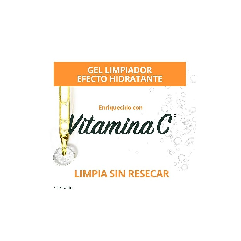 Gel de Limpieza Garnier Express Aclara efecto hidratante Vitamina C