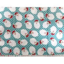 Patrick Lose Fabrics New BTYx44" 100% Cotton, Patrick Lose, "Christmas Cheer", "Jolly Old Elf", Santa