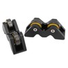 2PCS Aluminium and Bearing Billiards Cue Straightness Detector Straightening Calibrator