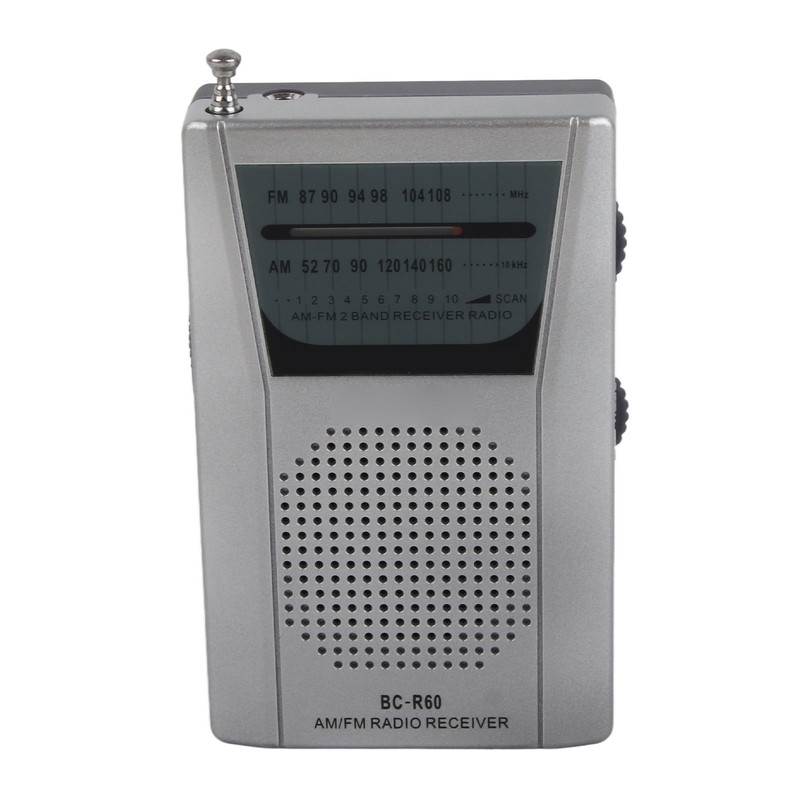 Portable Radio Portable Pocket Small Mini Multifunctional Practical AM FM