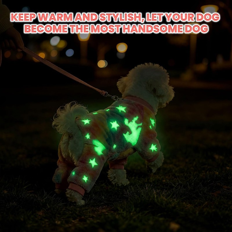 Sueter para Perros Chicos, Ropa Luminosa para Perros, Ropa para
