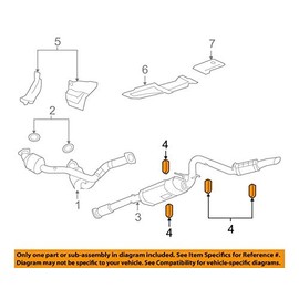General Motors 15092802, Exhaust System Hanger