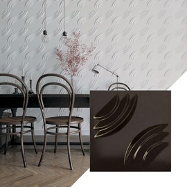Ekena Millwork 11 7/8"W x 11 7/8"H Artisan EnduraWall Decorative 3D Wall Panel, Metallic Rust Mist (Covers 0.98 Sq. Ft.
