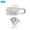 TOP-VIGOR Security Steel Cable with 4 Digit Combination Lock, 6.5Ft
