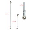 ZXMT Short & Long Tie Rod Set w/ Ends Replacement