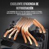 Sdlogal Radiador Pc Ventilador 6 Tubos