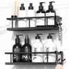 YASONIC Shower Caddy Adhesive, No Drill Bathroom Shower Organizers, with