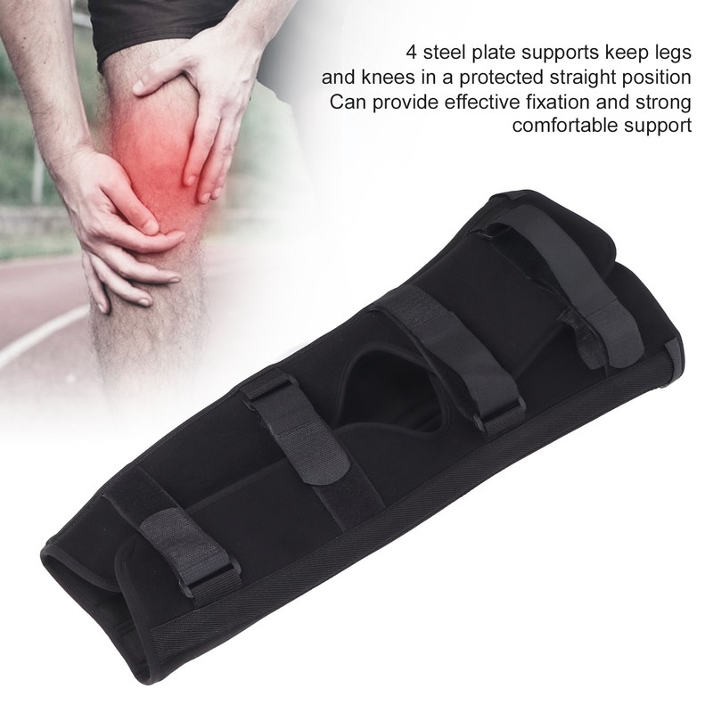 Knee Immobilizer Strong Comfortable Support Practical Knee Splint Brace with