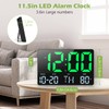KeeKit Led Wall Clock, Digital Wall Clock, Digital Clock with