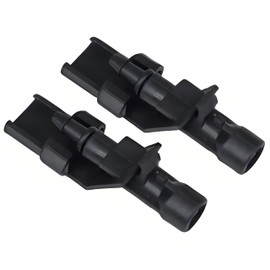 Crozgan 2Pcs Front Windshield Washer Jet 76810TGGE01 76810TP6A01 Car Windscreen Washer Nozzles Replacement for Honda Civic CR-V HR-V 2017-2021