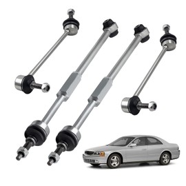 maXpeedingrods for Lincoln LS 2000-2006 4pc Adjustable Torque Tie Rods Rear Sway Bar End Links For Thunderbird 2002-2005