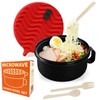 Ramen Cooker,Microwave Ramen Bowl,Noodle Bowl 48 oz,College Dorm Room Essentials