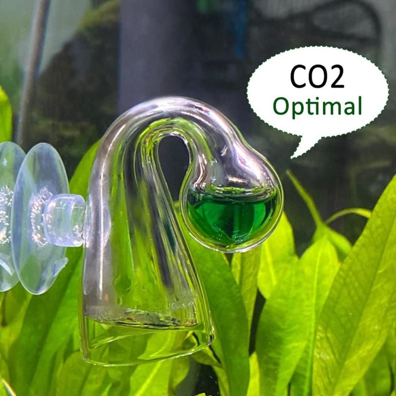 Lssapr Glass Drop Checker Kit with 15ml Co2 Checker Solution