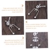 SAFIGLE 4pcs Guitar and Man Balancing Sculpture Stylish Decor for
