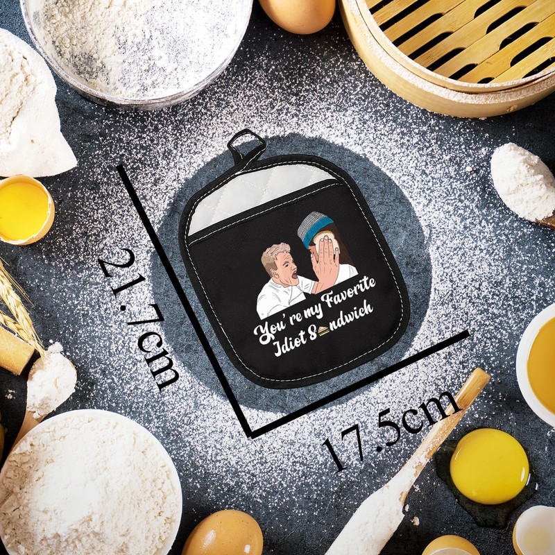 GR Baking Fans Gift You''re My Favorite Idiot Sandwich Kitchen