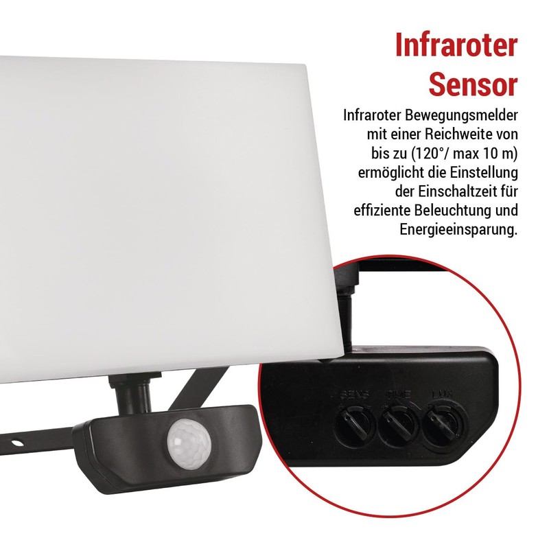 EMOS - Tambo LED spotlight with motion sensor - thin