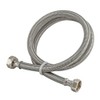 Eastman 1/2 Inch FIP Flexible Faucet Connector, Braided Stainless Steel