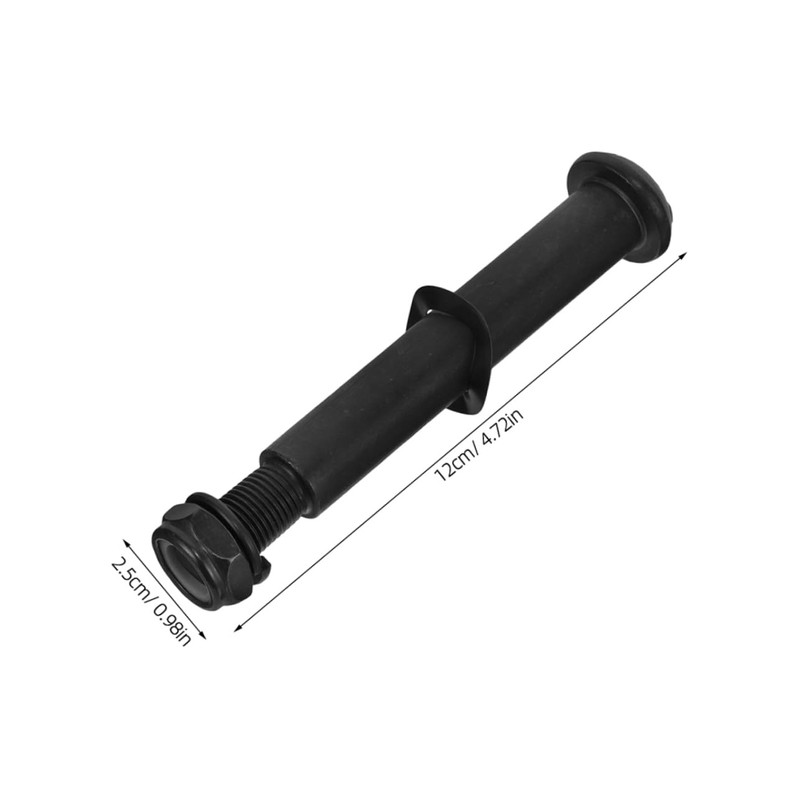 Kisangel Elliptical Trainer Accessories Kit 2pcs Steel Fixation Screws Rolled
