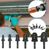 6Pcs Swaging Tool Drill Bit Set Convenient Practical Wide Application