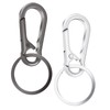 Yolev 2PCS Key Ring Keychain Keyrings Metal Keychain Clip Key