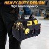 TICONN Heavy Duty Tool Bag with Multi-Pockets, Portable Tool Box