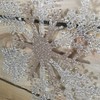 Elegance by Snow White Decorative 30cm Hanging Glitter Snowflake, Gold