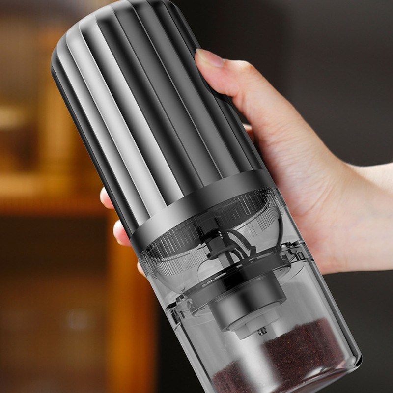 Electric Coffee Grinder Household Cordless USB Full Automatic Adjustable Burr