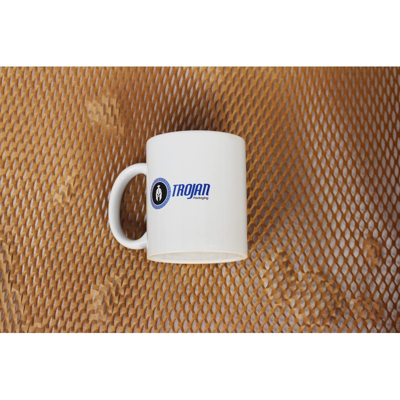 Honeycomb Brown Paper Bubble Gift Wrap 380mm Protective Cushioning Roll