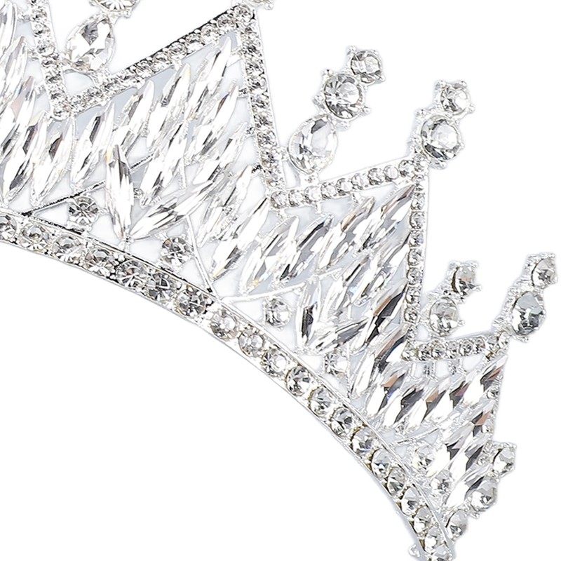 Women Wedding Crown Exquisite Rhinestone Bride Crown Hair Accessories for