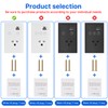 2.4GHz WiFi Wall Touch Light Switch with Type-C USB Power