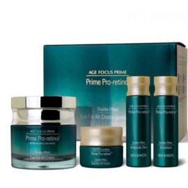 Isa Knox Age Focus Prime Double Effect Eye Foam Cream Planning + Prime 4 Type Travel X2 / 이자녹스 에이지포커스 프라임 더블 이펙트 아이포올 크림기획+프라임4종 여행용X2