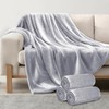 NovaSunrise 3-Pack Fleece Throw Blankets 50x60, 300GSM Soft Flannel Plush