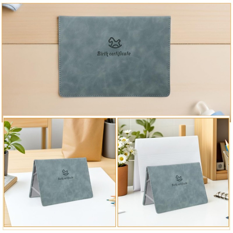 Operitacx 2pcs Birth Certificate Covers: Document Organizer Medical Card Holder