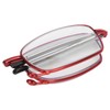 Blue Light Blocking Reading Glasses Fashionable Folding Multifocal Presbyopic Glasses(+200
