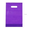 Plastic Goody Bags Green, Yellow & Purple, Bulk 150 Pieces