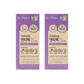 Doctor Pyto Dr. Phyto Dentibag PRO Oral Lactobacillus M18 30 tablets x 2 boxes / 닥터파이토 덴티백 PRO 구강유산균 M18 30정 x 2박스