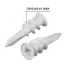 Fiero TAQ-1/2TP, Bolsa con 100 taquetes de plástico 1/2", para