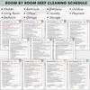 Adhd Cleaning Planner,Cleaning Plan Schedule,Cleaning List Checklist Schedule,Cleaning and Organizing