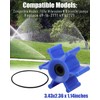 Impeller & O-Ring Kit Compatible with Milwaukee M18 Transfer Pump,