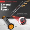 Pyle 36" Rolling Magnetic Sweeper with Adjustable Handle - Strong