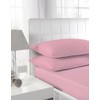 Textiles Direct Luxury 68 Pick Baby Pink Housewife Pillowcase Pair