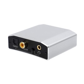 REIYIN DA-DD 192kHz 24Bit High Resolution USB-DAC DDC DDC DA/DD Converter Head Amplifier Converts USB Digital Output Audio to Optical Digital Output/Coaxial Digital Output and 3.5mm Analog Output