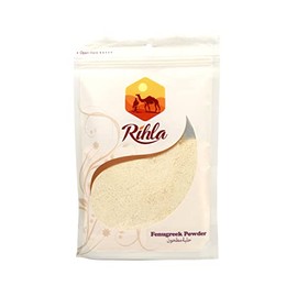 Yemeni Hulba - Superfood Natural Fenugreek Powder (Trigonella foenum-graecum) - Rihla's Superfoods - 8.8 oz (285g)