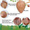 DECYOOL 8 Pack Paper Wasp Nest Decoy Hanging Wasp Deterrent