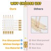 Vusnud Bridal Shower Pencils for Party Games, 50 Pack, 4