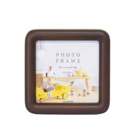 Fuji Color 4102SQ Photo Frame, Wooden, 35.4 x 35.4 inches (89 x 89 cm), Brown