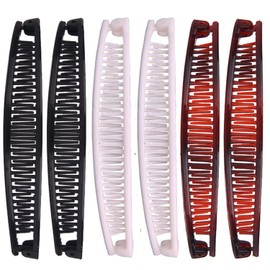 Youme Vintage Banana Clips and Combs Barrettes for Women with Long, Thick Hair