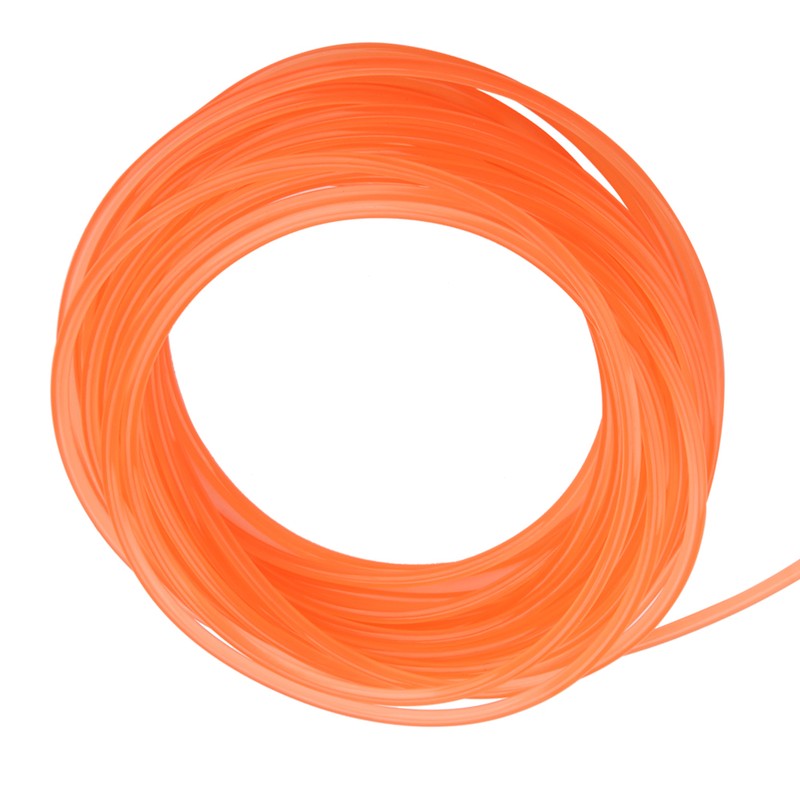 Orange Smooth PU Polyurethane Round Belt for Drive Transmission(5mm*10m)