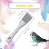 Tovyzalg 2-in-1 Bird Cage Cleaning Brush & Poop Remover with